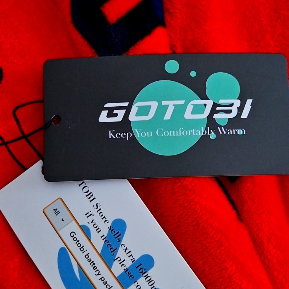 A gotobi winter waterproof heated jacket